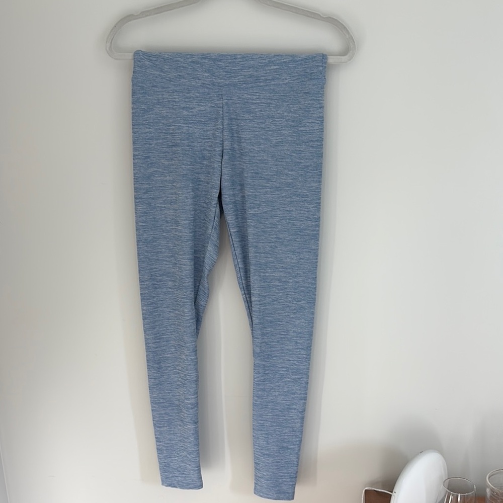 Forever 21 Blue Leggings Slim Fit Knit